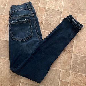 Justice little girls size 10slim skinny jeans